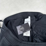 Brushed Cotton Sweat Shorts Black