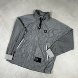 Nylon Metal Ripstop Smock Silver