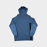 Pullover Goggle Hoodie Light Blue