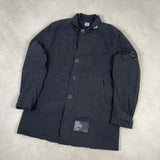 Nycra Lined Trench Coat Black