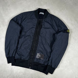 Crinkle Reps NY Bomber Jacket Navy
