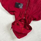 Vintage Hooded Watchviewer Jacket Red