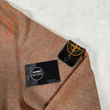 Dust Colour Finish Sweatshirt Rust Orange