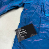 Nylon Metal Weft Overshirt Blue & Pink