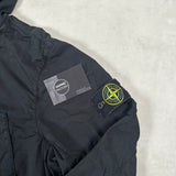 Supima Cotton Twill Stretch - TC Hooded Overshirt Black
