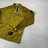 Econyl Nylon Metal Overshirt Gold
