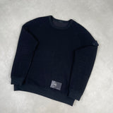 Ghost Wool Crewneck Sweatshirt Black