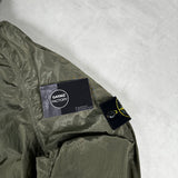 Nylon Metal Smock Pullover Khaki