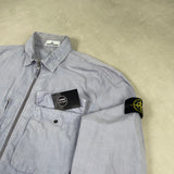 Washed Canvas Overshirt Lavender