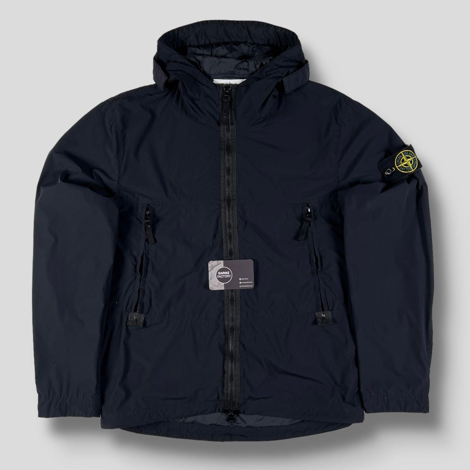 STONE  Skin Touch Nylon プルオーバー 紺 L Stone Island Skin Touch Nylon Tc Jacket Black – Garmz Factory