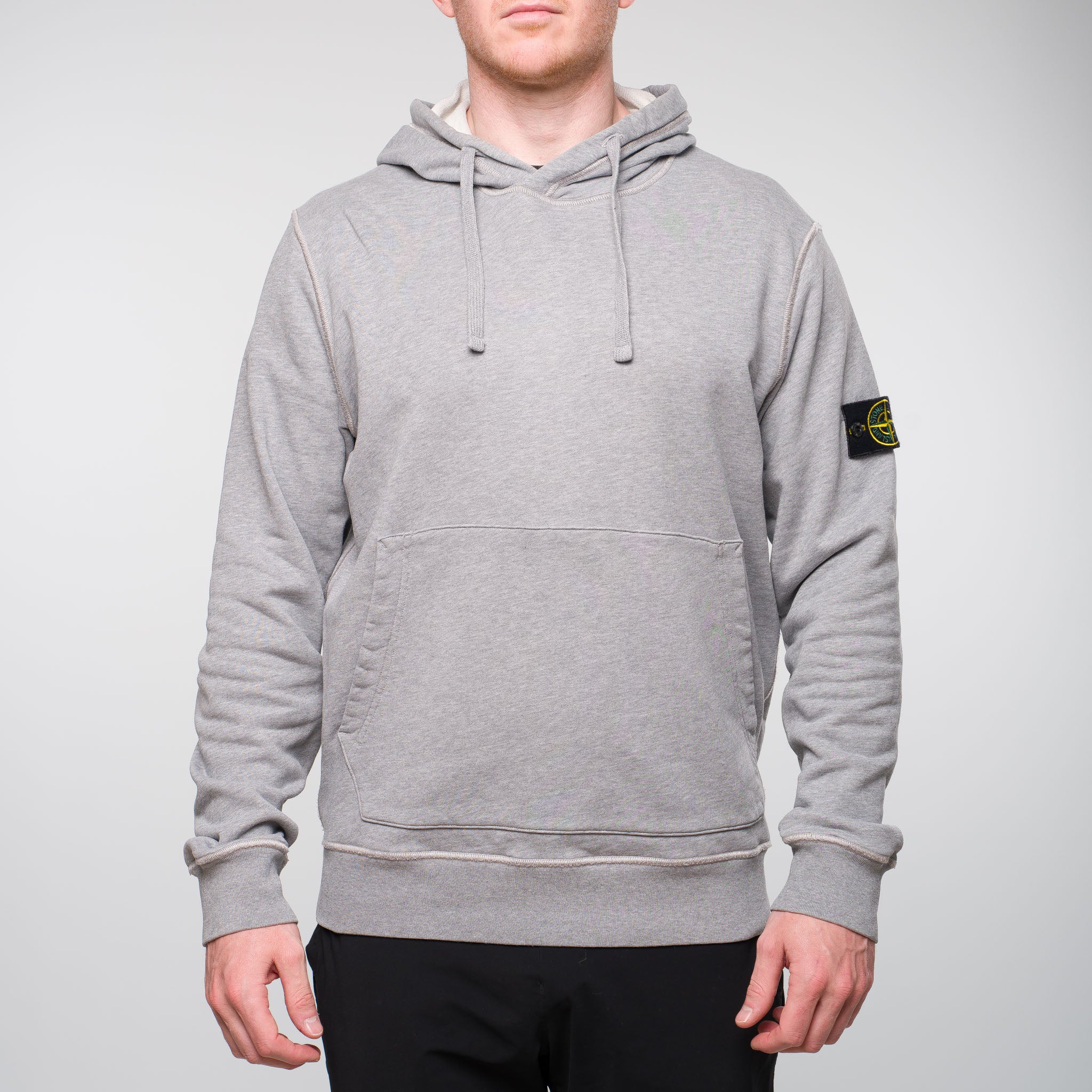 Stone Island Hooded Jumper Grey – Garmz Factory