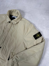 Micro Twill Primaloft Insulation Long Jacket Gold