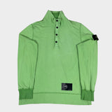 Garment Dyed 1/4 Zip Sweatshirt Green