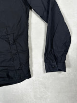 Ghost Zip Overshirt Black