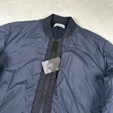 Crinkle Reps NY Bomber Jacket Navy