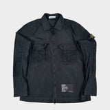 Nylon Metal Ripstop Overshirt Black