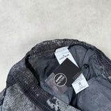 Grid Camo Econyl Shorts Grey