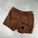Nylon Metal Econyl Swim Shorts Bronze