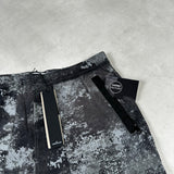 Grid Camo Econyl Shorts Grey