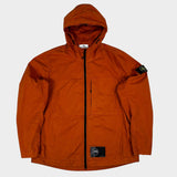 Supima Cotton Twill Stretch - TC Hooded Overshirt Orange