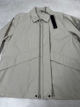 Ghost Zip Overshirt Cream