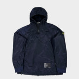 Nylon Metal Smock Pullover Navy