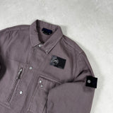 Light Bull Denim-TC Overshirt Purple