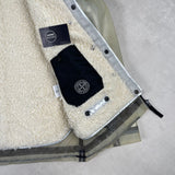 Poly Cover Composite Sherling Lined Jacket Cream