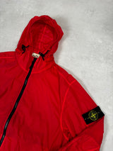 Lamy Velour Hooded Jacket Coral