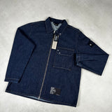 Denim Research Indigo Zip Overshirt Blue