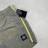 Nylon Metal Swim Shorts Yellow