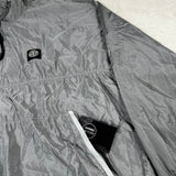 Nylon Metal Ripstop Smock Silver