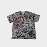 Graffiti T - Shirt Grey