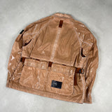 Mussola Prismatica Pietra Jacket Orange