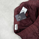 Nylon Metal Swim Shorts Burgundy