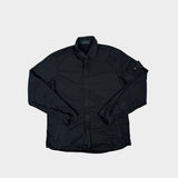 Ghost Zip Overshirt Black