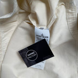 Canvas Cotton Hooded Smock Cream