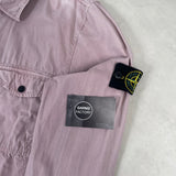 Garment Dyed Overshirt Pink