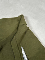 Soft Cotton Crewneck Sweatshirt Green