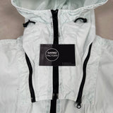 114wn T.co+old Detachable Hood Overshirt Light Blue