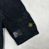 SL Fit Cargo Shorts Black