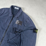 Garment Dyed Overshirt Navy