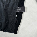 Nylon Metal Primaloft - TC Hybrid Knit Hooded Jacket Black