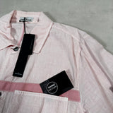 Tela Lino Nylon - TC Overshirt Pink