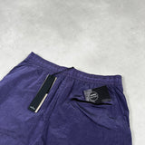 Nylon Metal Swim Shorts Purple