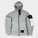 Garment Dyed Crinkle Reps NY Hooded Jacket Ice Blue
