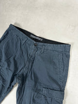 Slim Fit Cargo Trosuers Grey