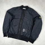 Crinkle Reps NY Bomber Jacket Black