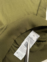 Soft Cotton Crewneck Sweatshirt Green