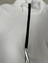 Lightweight 1/4 Zip Top White